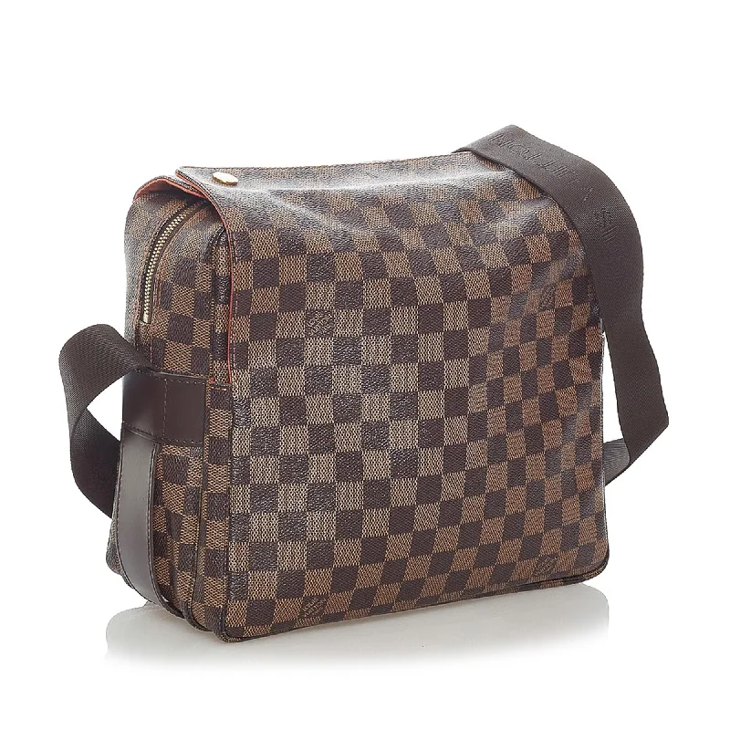 Louis Vuitton Capucines bags with smooth calfskin leather for luxuryLouis Vuitton Damier Ebene Naviglio (32266)