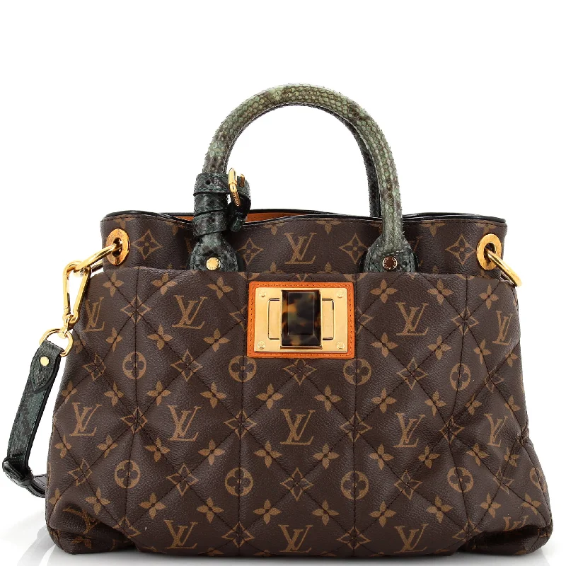 Louis Vuitton crossbody bags with a printed floral pattern for femininityLouis Vuitton Exotique Handbag Etoile Mm