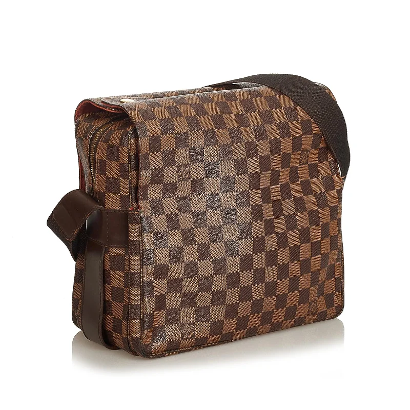 Louis Vuitton crossbody bags with adjustable shoulder straps for comfortLouis Vuitton Damier Ebene Naviglio (31820)