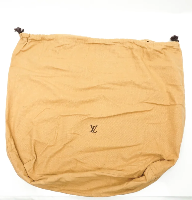 Louis Vuitton bags with a zippered interior pocket for better organizationAuth Louis Vuitton Dust Bag Cotton Large