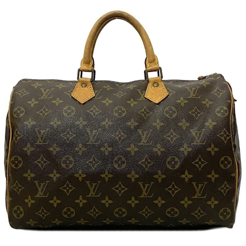 Louis Vuitton crossbody bags with a woven leather strap for textureLouis Vuitton Handbag Speedy 35 Brown Monogram M41526 Boston VL882 LOUIS VUITTON Women's Men's Small Nume