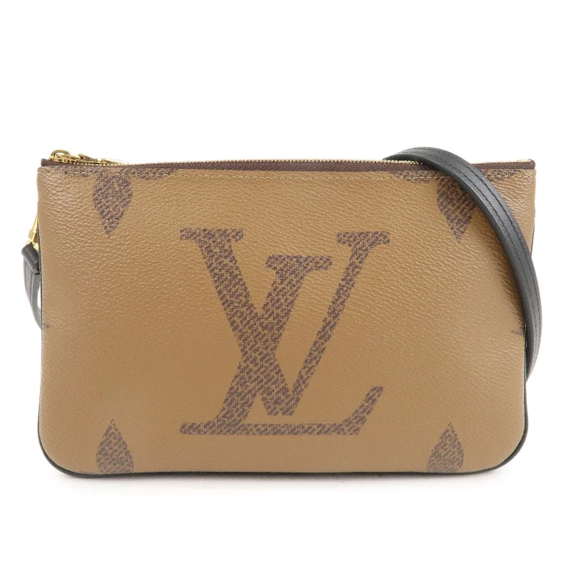 Louis Vuitton Neverfull bags with large capacity for everyday essentialsLouis Vuitton  Monogram Reverse Pochette Double Zip 2Way Bag M69203