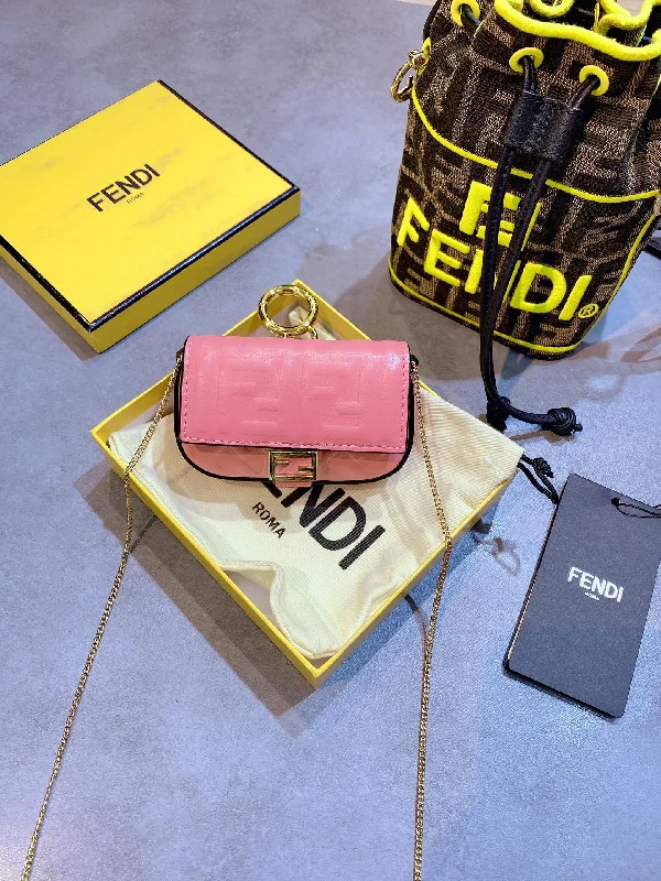 Fendi tote bags with a solar - powered charging panel for eco - friendly chargingFendi Luxury Bag - FED - 458