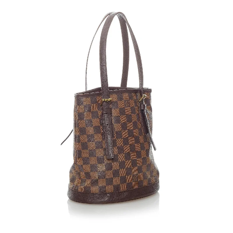 Louis Vuitton handbags with a beaded trim for a touch of glamourLouis Vuitton Damier Ebene Marais (30846)