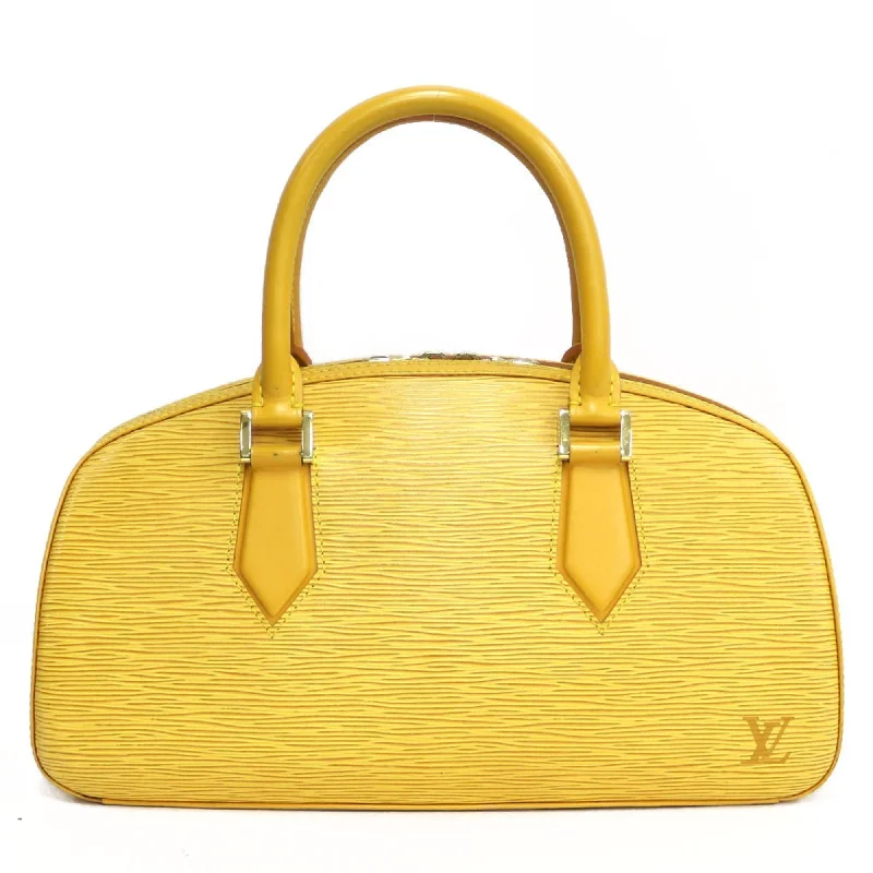 Louis Vuitton tote bags with a double - handle and shoulder - strap optionLouis Vuitton Handbag Epi Jasmine M52089 Yellow Ladies