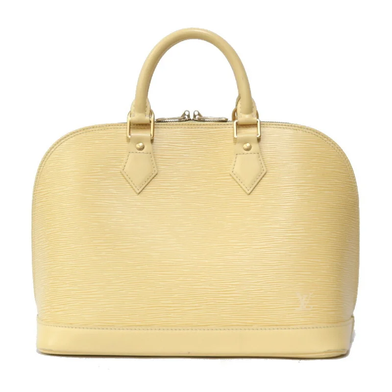 Ladies Louis Vuitton shoulder bags with a single - handle silhouetteLouis Vuitton Handbag Epi Arma M5214A Cream Ladies