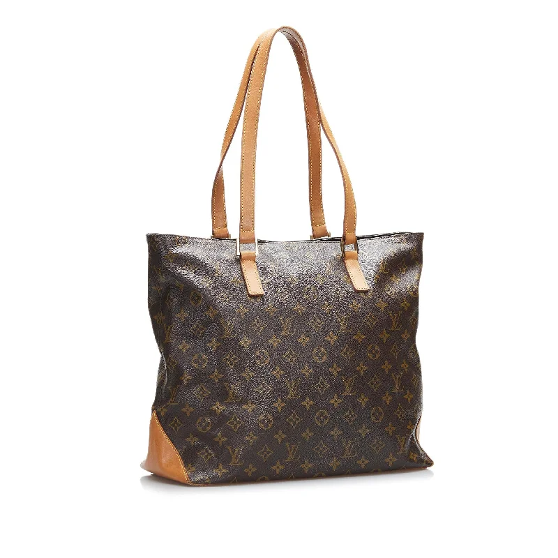 Louis Vuitton backpacks with a padded back panel for comfort during long - wearLouis Vuitton Monogram Cabas Mezzo (jHr1C5)