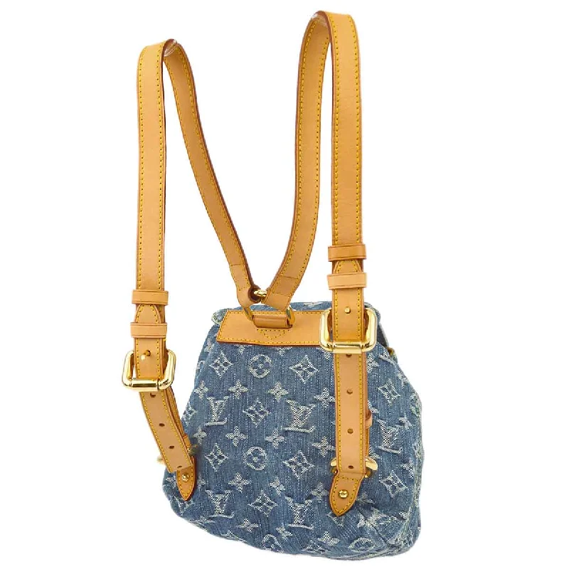 Louis Vuitton Alma bags featuring the signature top - handle designLouis Vuitton * 2006 Monogram Denim Sac a Dos PM M95057