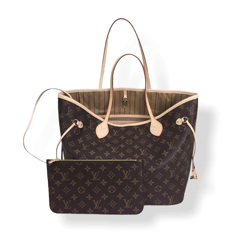 Louis Vuitton backpacks with a multi - pocket organization for functionalityLouis Vuitton  Neverfull Monogram Canvas Handbag