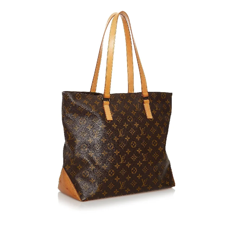 Small - sized Louis Vuitton Pochette Metis bags for a compact carryLouis Vuitton Monogram Cabas Mezzo (30244)