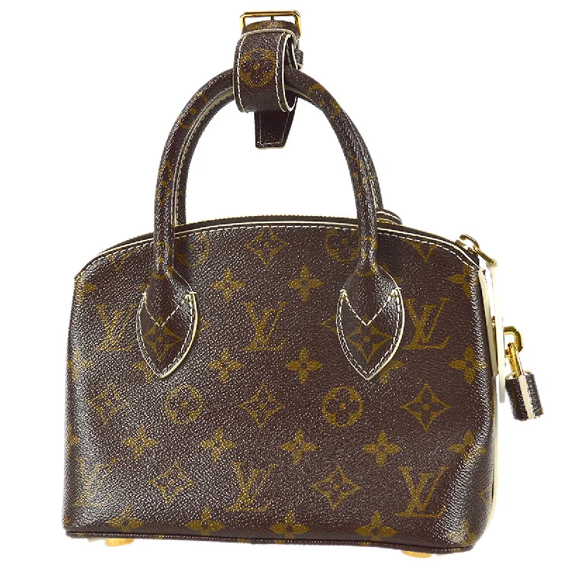 Louis Vuitton Twist bags with the iconic LV - turnlock closureLouis Vuitton * 2011 Monogram Shiny Lockit BB M40599