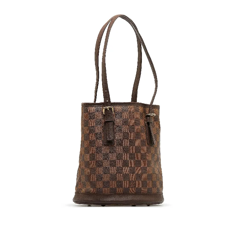 Louis Vuitton handbags with a back - zip pocket for storing valuablesLouis Vuitton Damier Ebene Marais (nWGOkn)