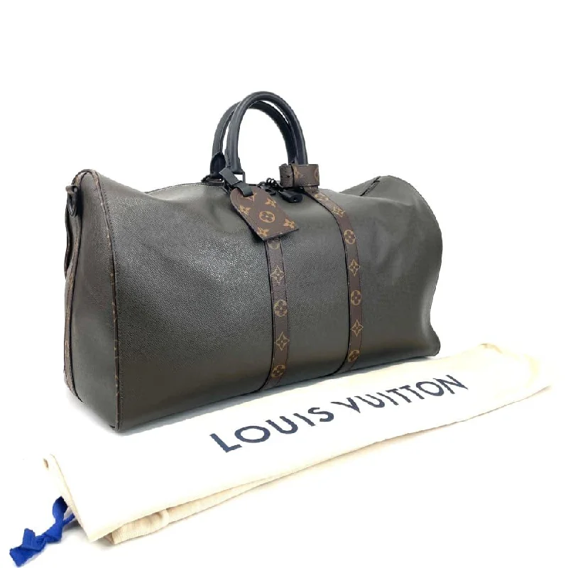 Louis Vuitton crossbody bags with adjustable shoulder straps for comfortLOUIS VUITTON  Keepall 50 Taiga Leather Monogram - Limited Edition