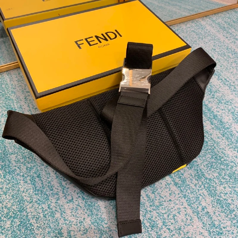 Ladies Fendi shoulder bags with a detachable scarf strap for a stylish and versatile optionFendi Luxury Bag - FED - 395