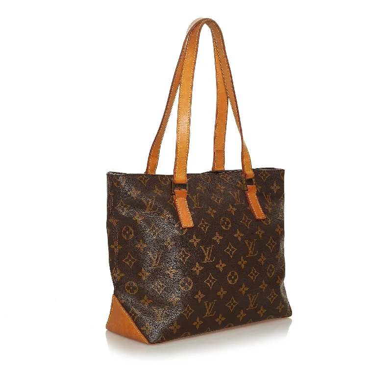 Louis Vuitton tote bags with a double - handle and shoulder - strap optionLouis Vuitton Monogram Cabas Piano (28771)