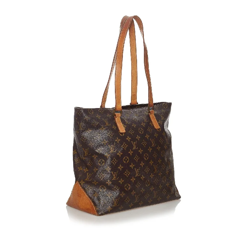 Louis Vuitton tote bags with a double - handle and shoulder - strap optionLouis Vuitton Monogram Cabas Mezzo (31329)