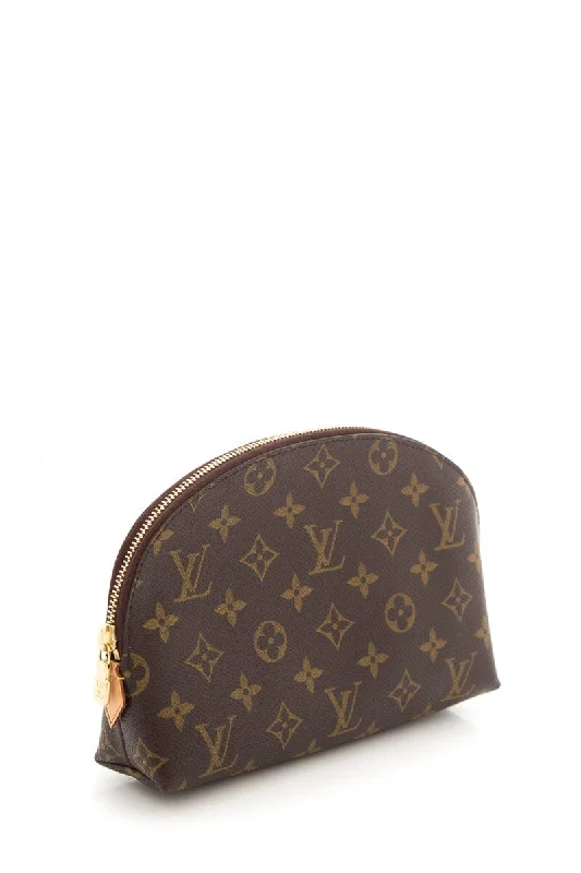 Ladies Louis Vuitton Petite Malle bags in a pastel color for a soft look2020 Louis Vuitton Monogram Cosmetic Carrying Case