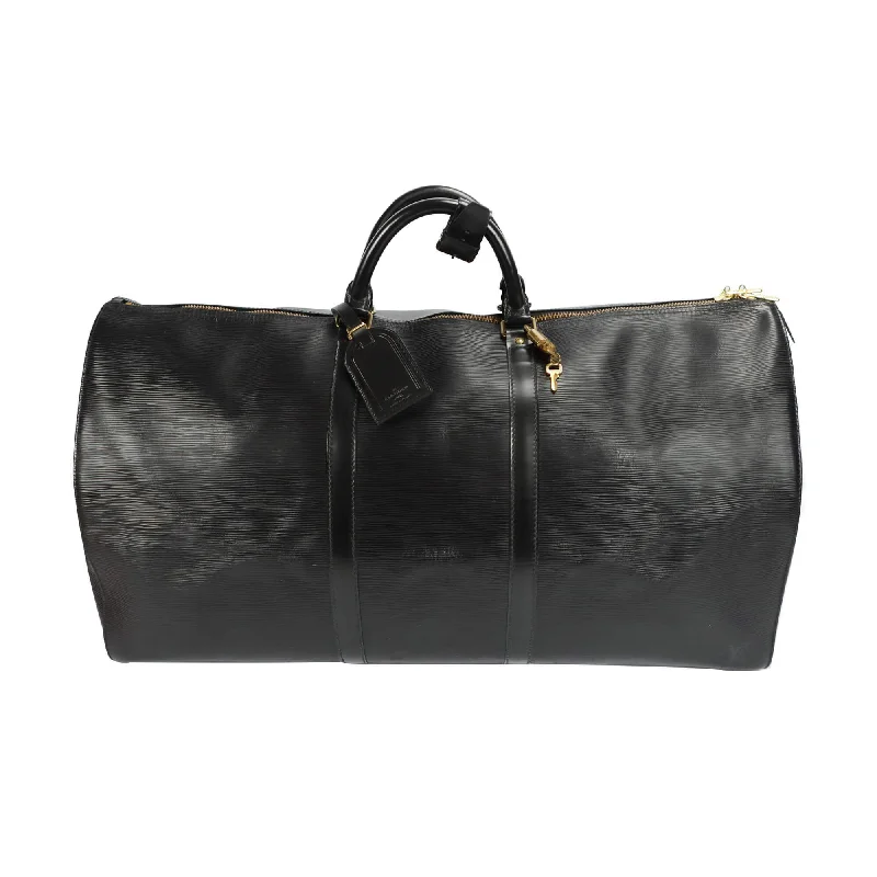 Louis Vuitton Speedy bags in monogram canvas for a classic lookLouis Vuitton Keepall 60 Black Epi