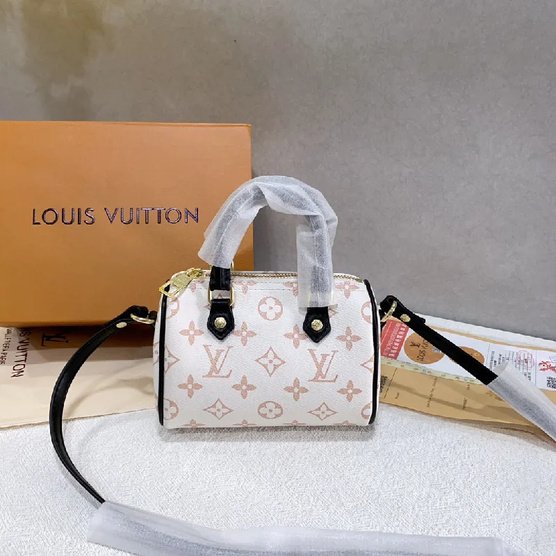 Ladies Louis Vuitton Petite Malle bags with a star - shaped charm for cutenessLouis Vuitton handbags