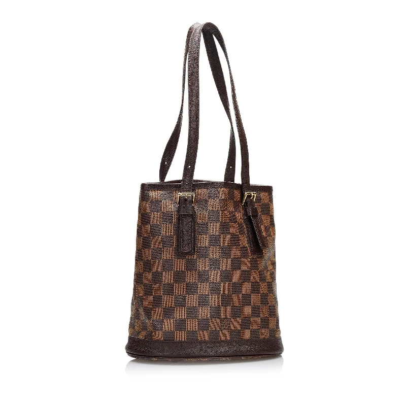 Ladies Louis Vuitton shoulder bags with a magnetic - closure flap for easeLouis Vuitton Damier Ebene Marais (xsEZys)