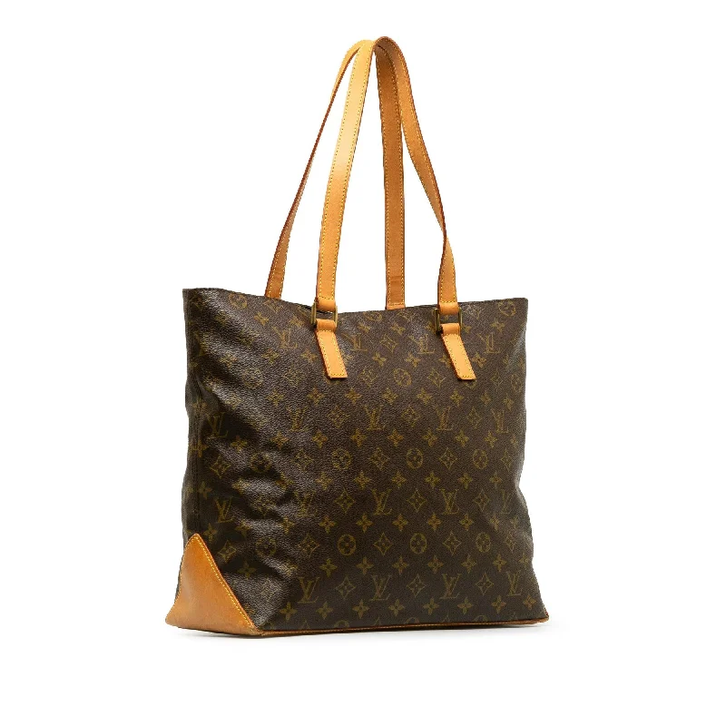 Louis Vuitton tote bags with a spacious interior and multiple pocketsLouis Vuitton Monogram Cabas Mezzo (ocy7RD)