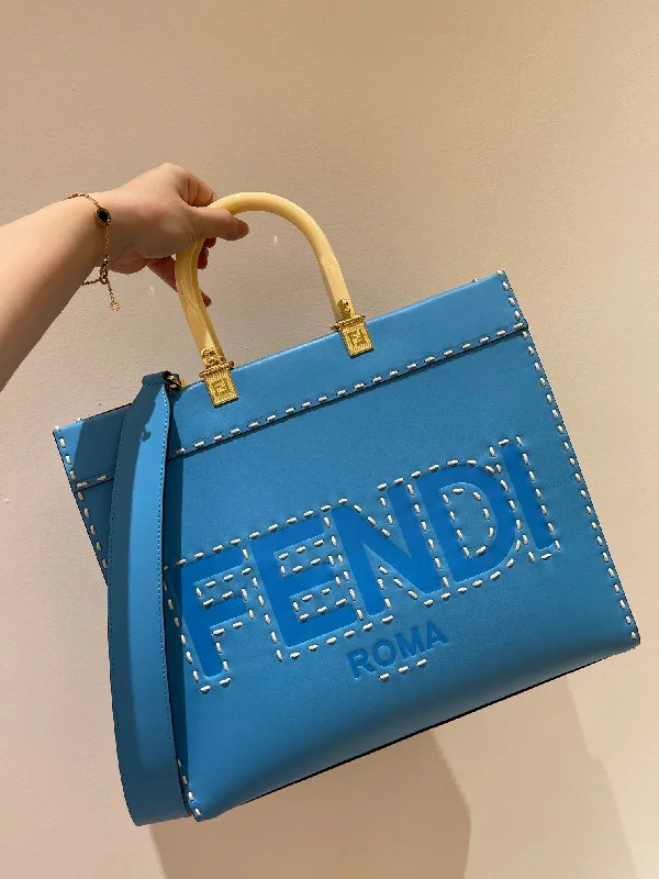 Fendi Baguette bags with a glitter - infused leather surface for a glamorous and sparkly lookFendi Luxury Bag - FED - 399