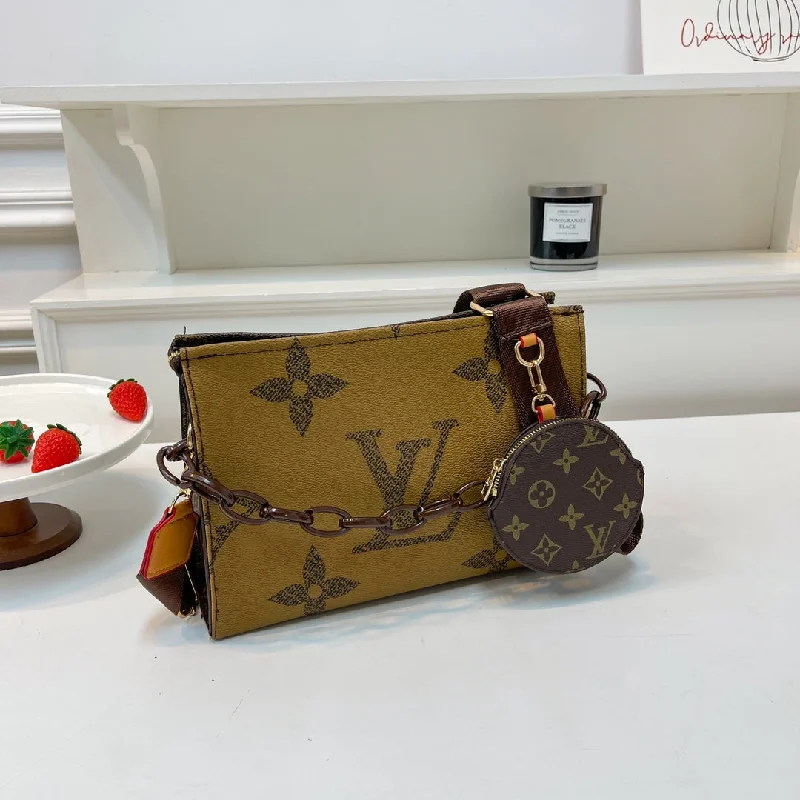 Louis Vuitton Petite Malle bags with a hard - shell structure for uniquenessLouis Vuitton handbags