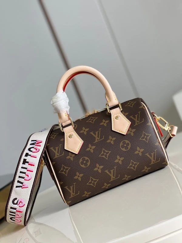 Louis Vuitton bags with a snap - button closure and a decorative charm for styleBoldCollect - LOUIS VUITTON BAGS - 2584