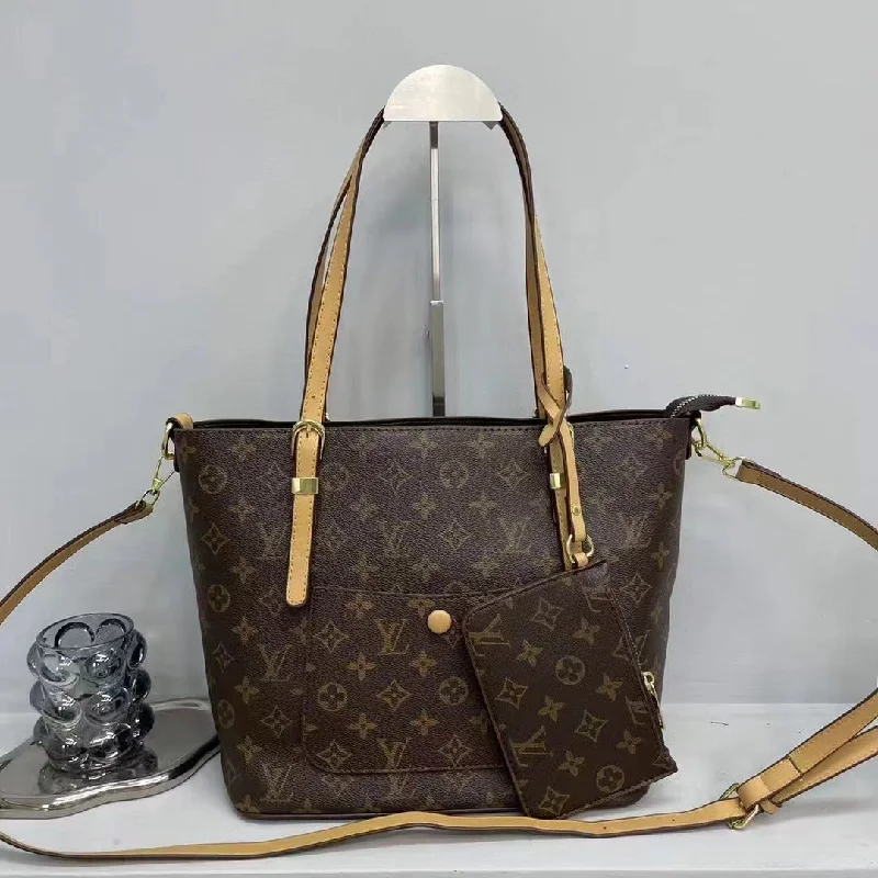 Louis Vuitton tote bags with a spacious interior and multiple pocketsLouis Vuitton handbags