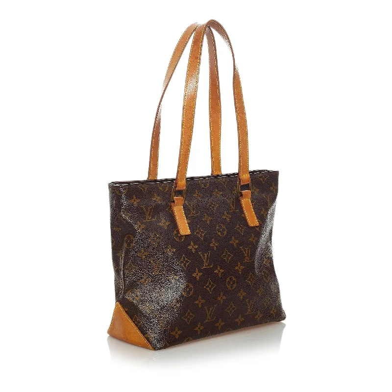 Louis Vuitton crossbody bags with a keychain holder for practicalityLouis Vuitton Monogram Cabas Piano (28906)