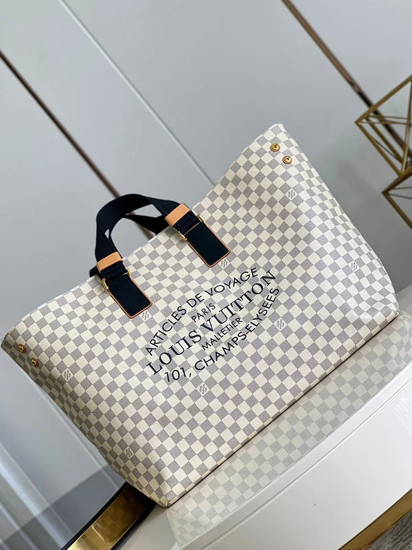 Louis Vuitton tote bags with a printed LV logo on the front for brand visibilityBoldCollect - LOUIS VUITTON BAGS - 2599