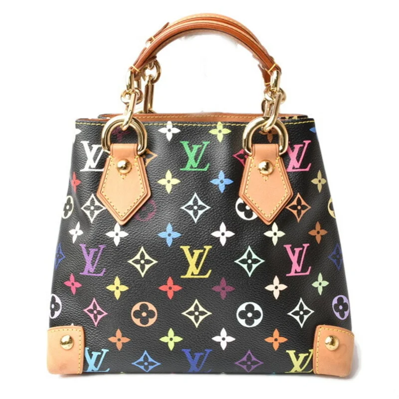 Louis Vuitton backpacks with a padded back panel for comfort during long - wearLouis Vuitton Handbag LOUIS VUITTON Audra Monogram Multicolor Noir / Black M40048