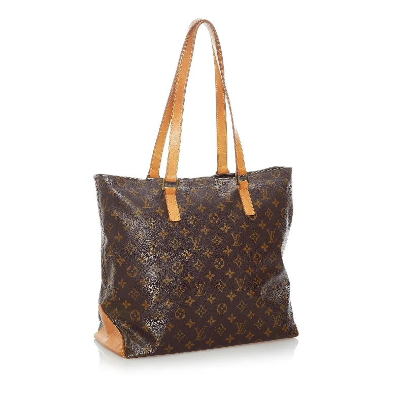 Louis Vuitton bags with a zippered interior pocket for better organizationLouis Vuitton Monogram Cabas Mezzo (31335)