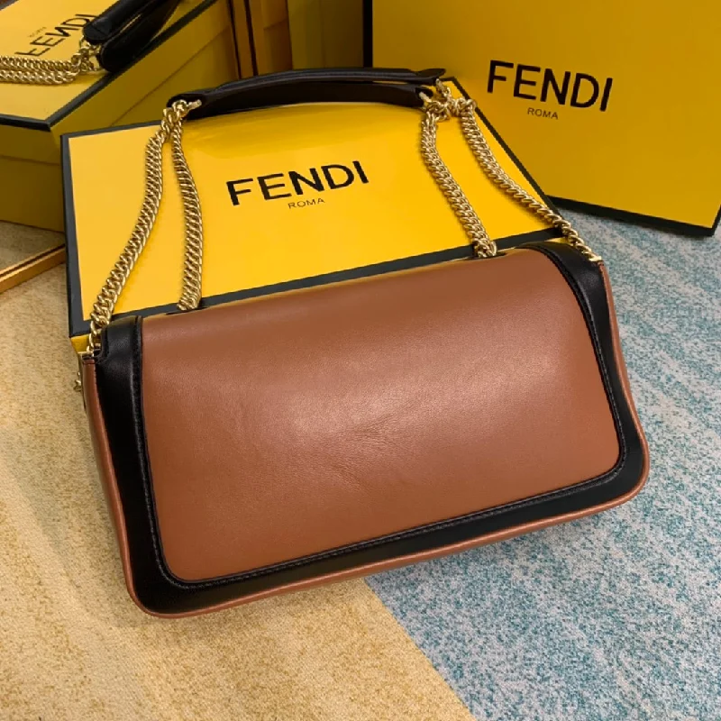 Fendi tote bags with a self - cleaning interior lining for easy maintenanceFendi Luxury Bag - FED - 464