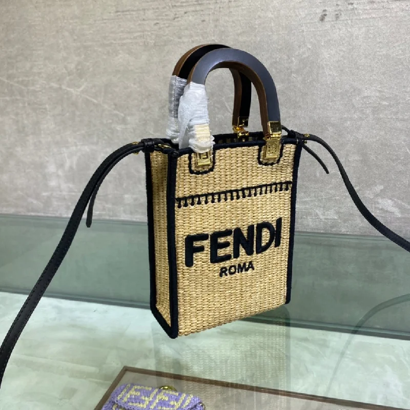 Fendi Peekaboo bags with a classic two - compartment design for organized storageFendi Luxury Bag - FED - 403