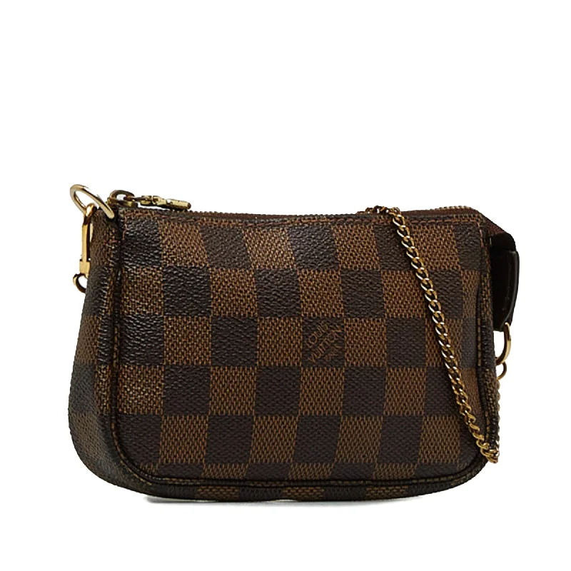 Louis Vuitton Speedy bags in monogram canvas for a classic lookLouis Vuitton Damier Ebene Mini Pochette Accessoires (OULCoD)