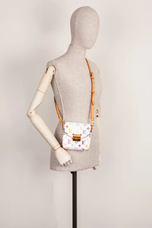 Ladies Louis Vuitton shoulder bags with a wide - width strap for comfortLOUIS VUITTON Heartbreaker Bag Murakami MNG