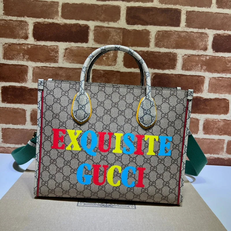 Gucci tote bags for women with a printed Gucci logoGucci Luxury - Bags - 227