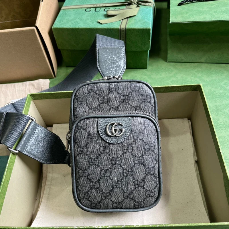 Women Gucci bags with a front - zip pocket for small itemsWF - Gucci Bags - 402