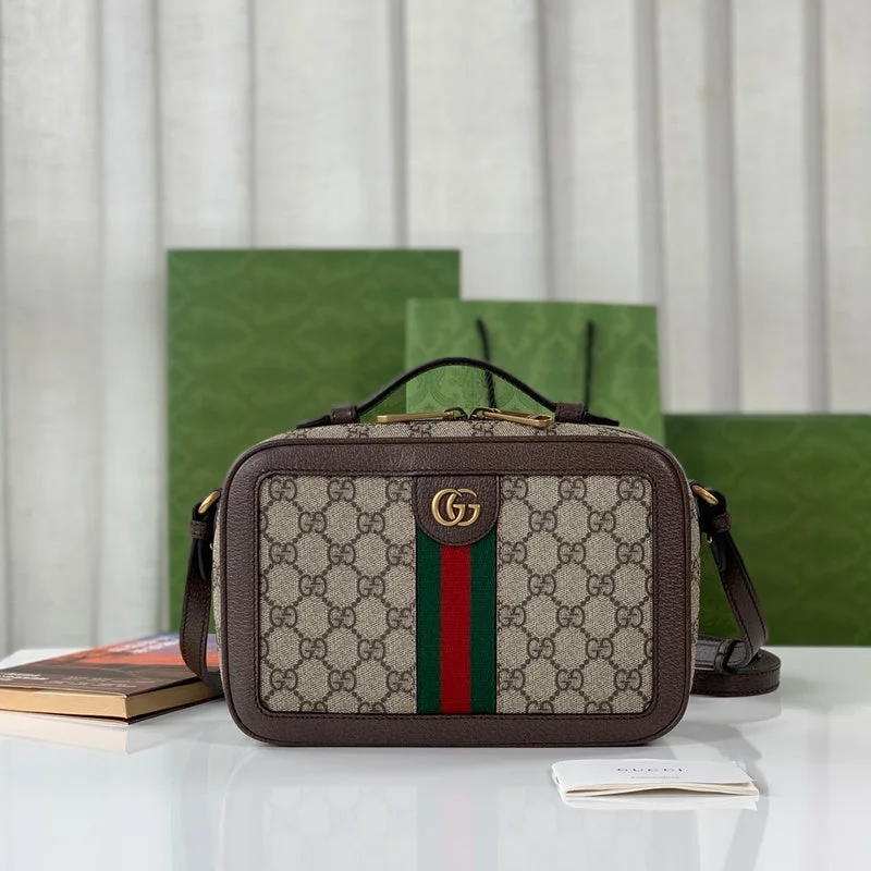 Women Gucci bags with a front - flap pocket for quick - access itemsGucci Luxury - Bags - 220