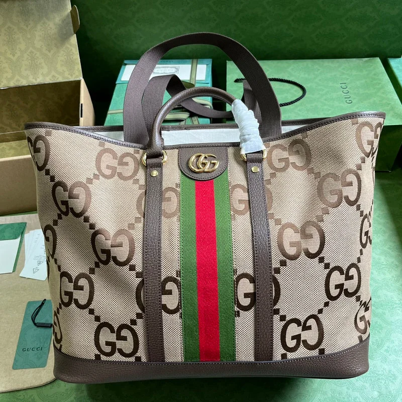 Women Gucci Sylvie bags with a monogram - embossed leatherWF - Gucci Bags - 427