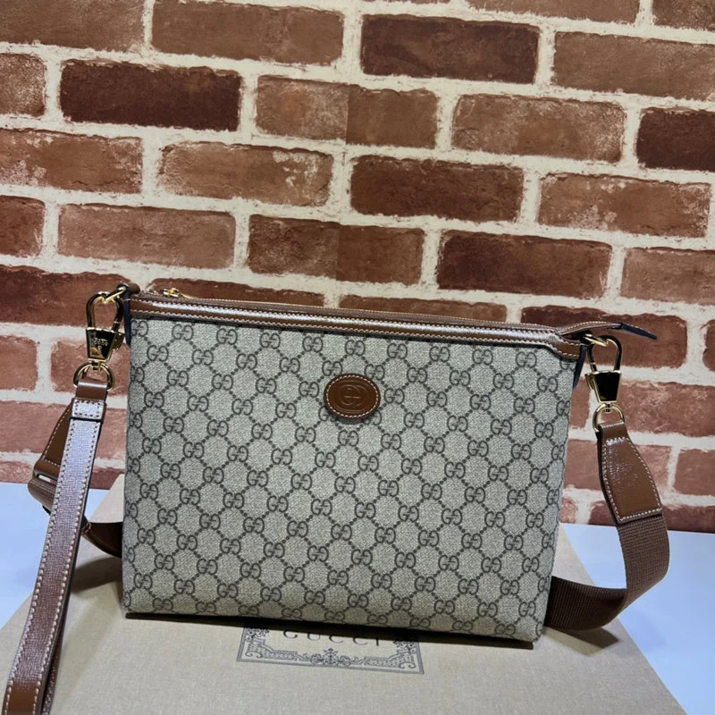 Women Gucci Sylvie bags with a monogram - embossed leatherWF - Gucci Bags - 453