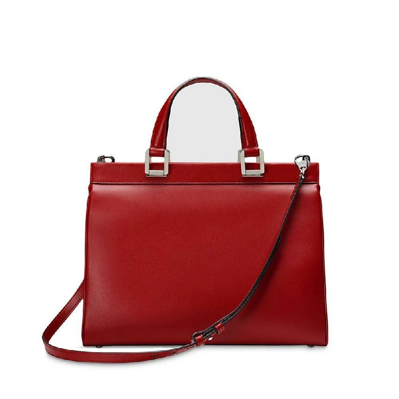 Women Gucci tote bags in GG Supreme canvas for a branded feelGucci Zumi Women's Handbag Red  Smooth Calf-Skin Leather Shoulder Bag