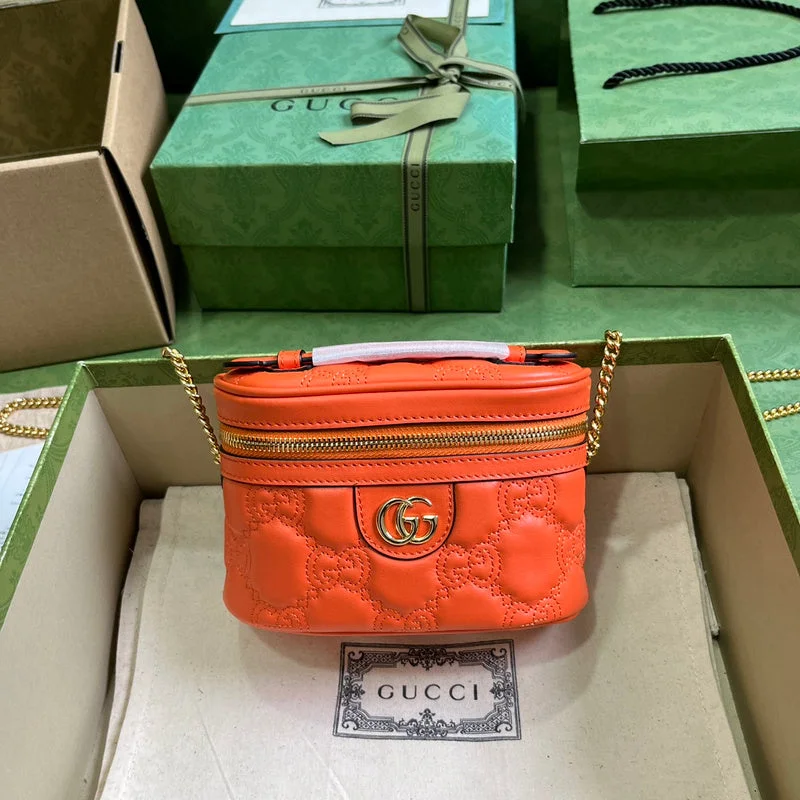 Women Gucci bags with a snap - button closure and a decorative charmWF - Gucci Bags - 415