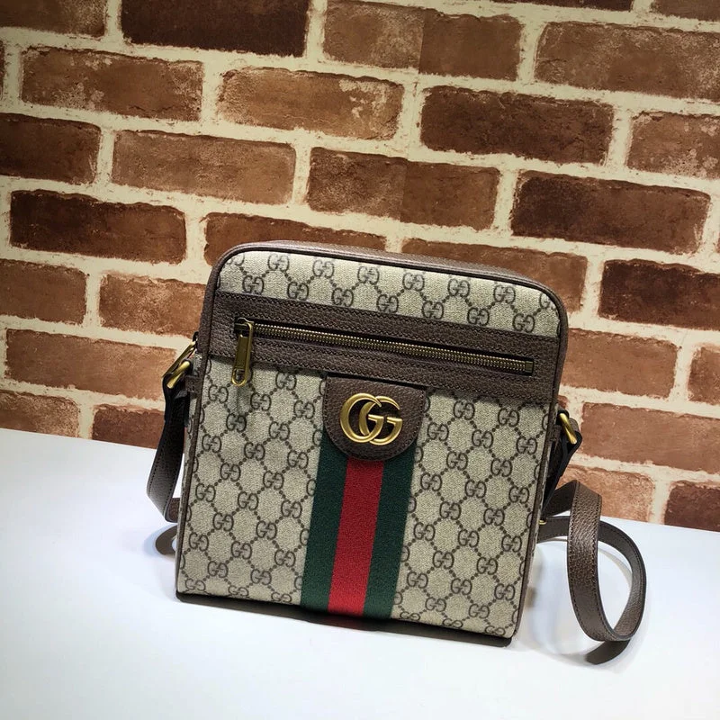 Women Gucci Sylvie bags with a monogram - embossed leatherWF - Gucci Bags - 432