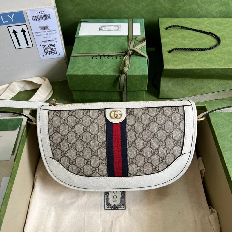 Women Gucci bags with a front - zip pocket for small itemsBC - Gucci Bags - 3920