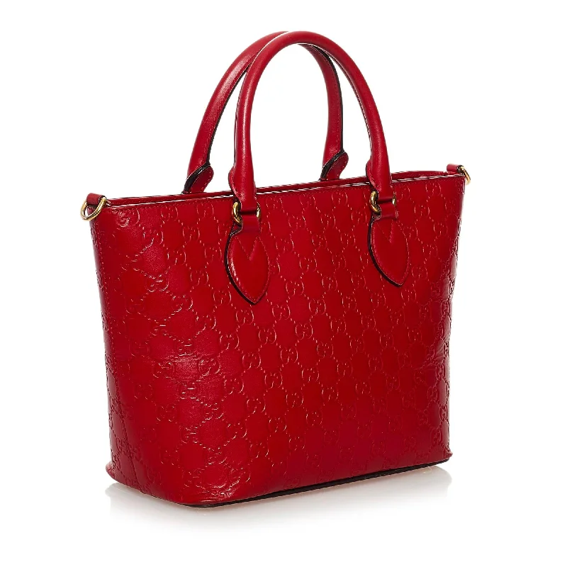 Ladies Gucci shoulder bags with a wide - width strapGucci Guccissima Handbag (32775)