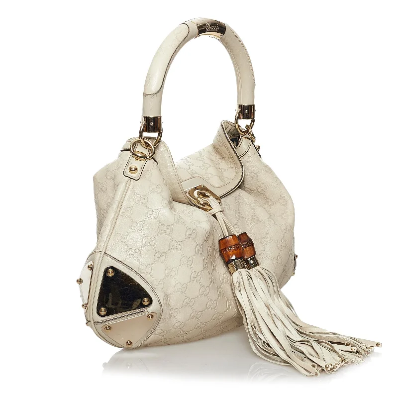 Ladies Gucci Dionysus bags with a star - shaped charmGucci Guccissima Bamboo Indy (30616)