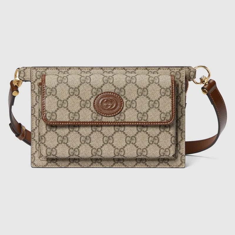 Women Gucci bags with a zip - around closure for securityWF - Gucci Bags - 393